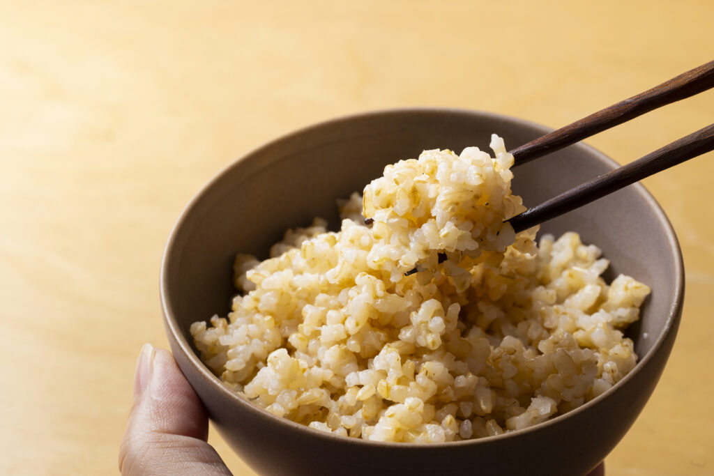 玄米の写真
